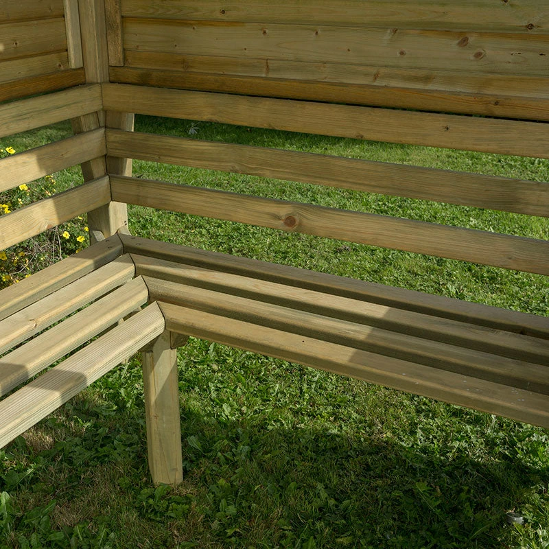 Forest Garden Venetian Corner Arbour - Image 10