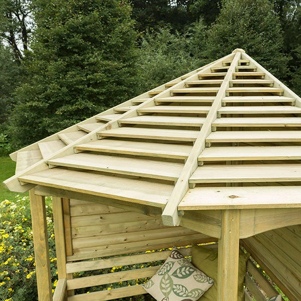 Forest Garden Venetian Corner Arbour - Image 16