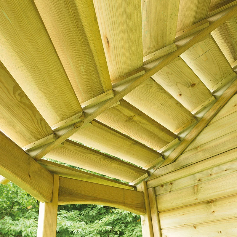 Forest Garden Venetian Corner Arbour - Image 15