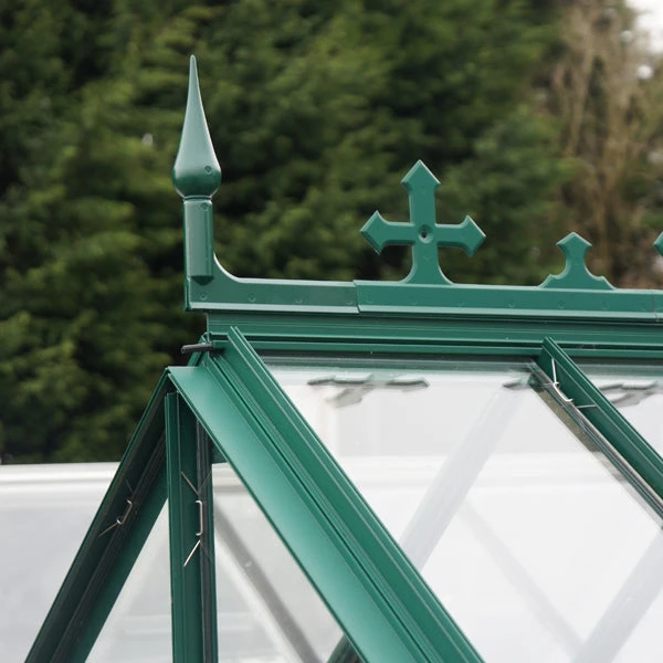 Elite Thyme 6'3" Wide Greenhouse Glass To Ground - Image 4