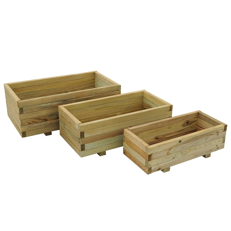 Durham Rectangular Planter Set - Image 2