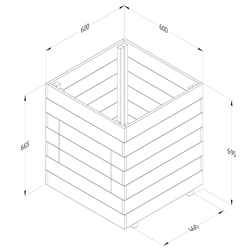 Forest Garden Wooden Potato Planter - Image 10