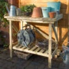 Wooden Potting Bench