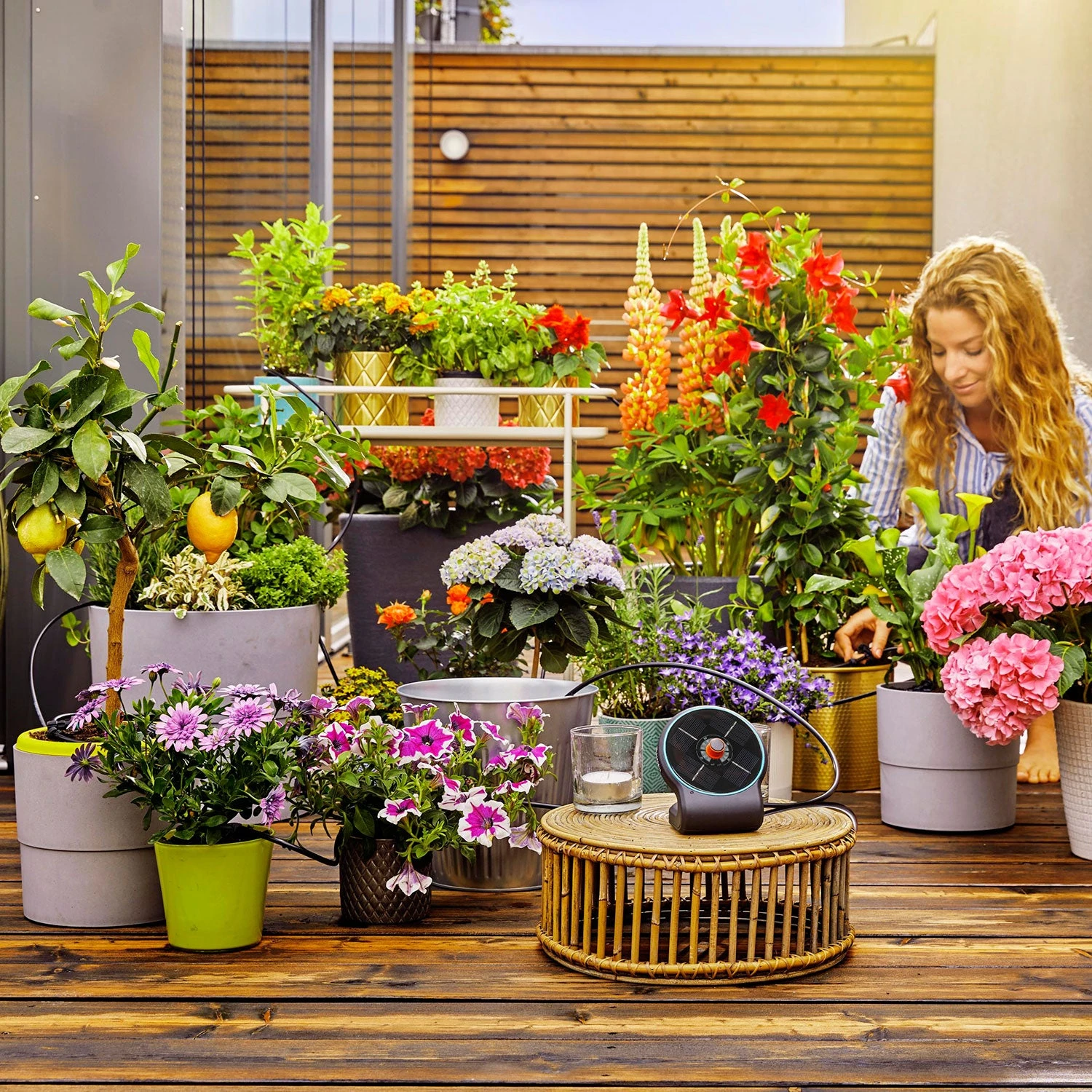 Gardena AquaBloom Solar Powered Watering System - Image 2