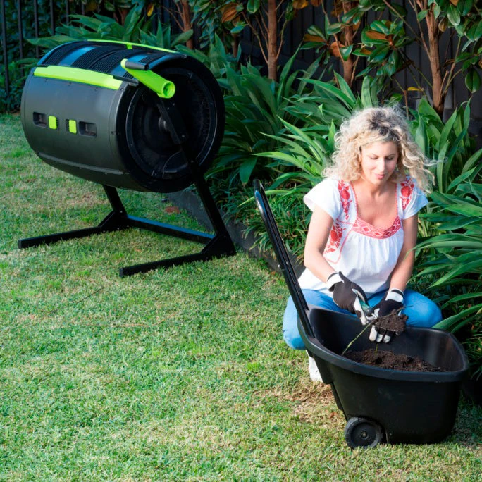 Maze 245 Litre Compost Tumbler & Accessories - Image 2