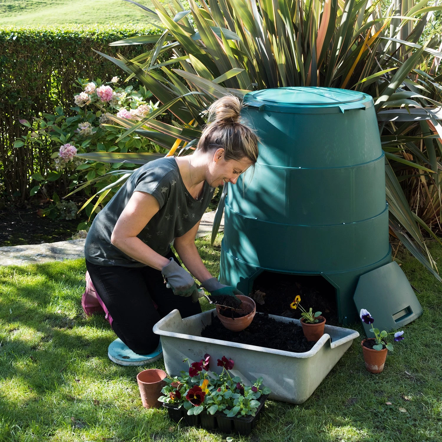 Green Johanna Hot Composter 330 Litre