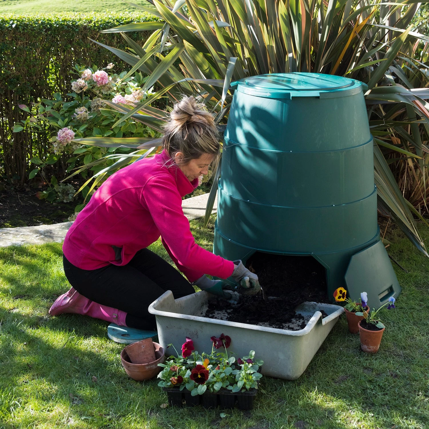 Green Johanna Hot Composter 330 Litre - Image 3