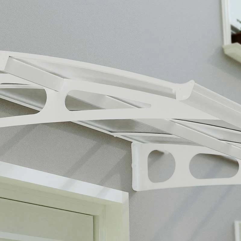 Palram Canopia Bordeaux Door Canopy White Mist - Image 5