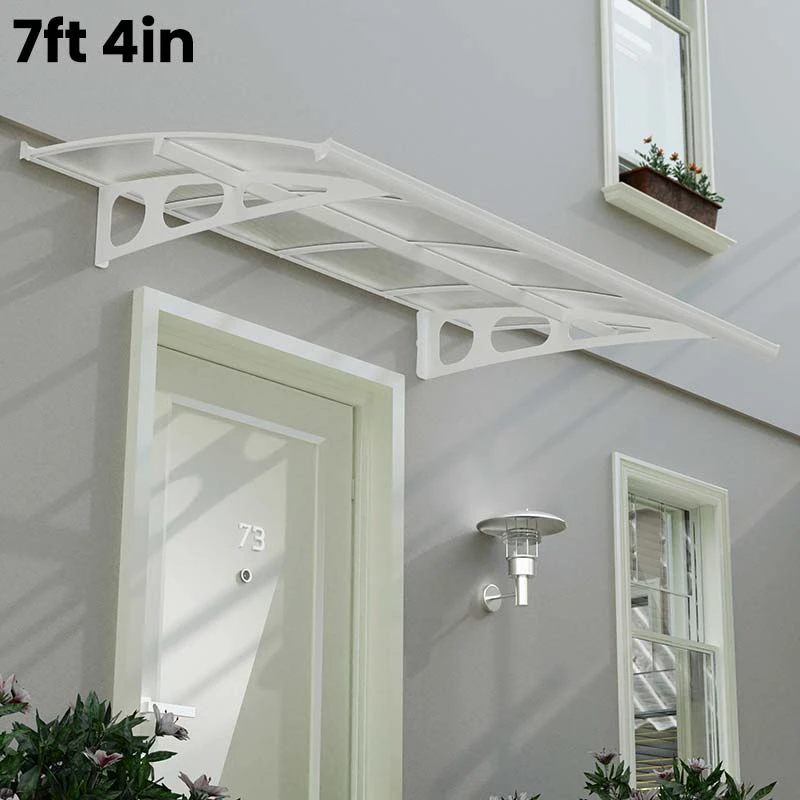 Palram Canopia Bordeaux Door Canopy White Mist - Image 3