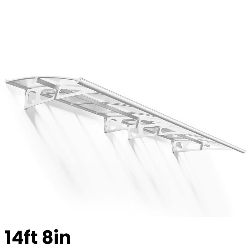 Palram Canopia Bordeaux Door Canopy White Mist - Image 9
