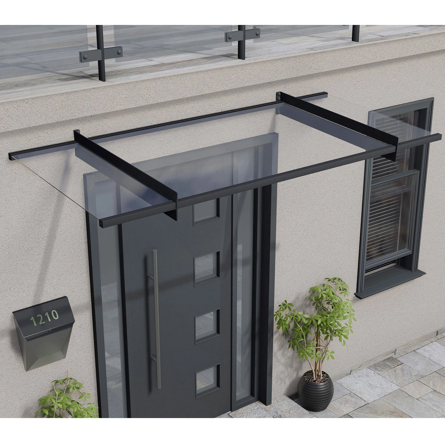 Palram Canopia Nancy Door Awnings - Image 3