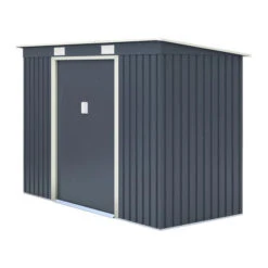 Trentvale Metal Pent Shed 8ft X 4ft