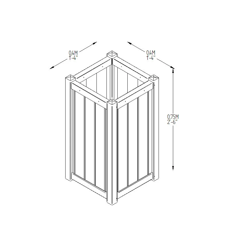 Forest Garden Slender Planter - Image 9