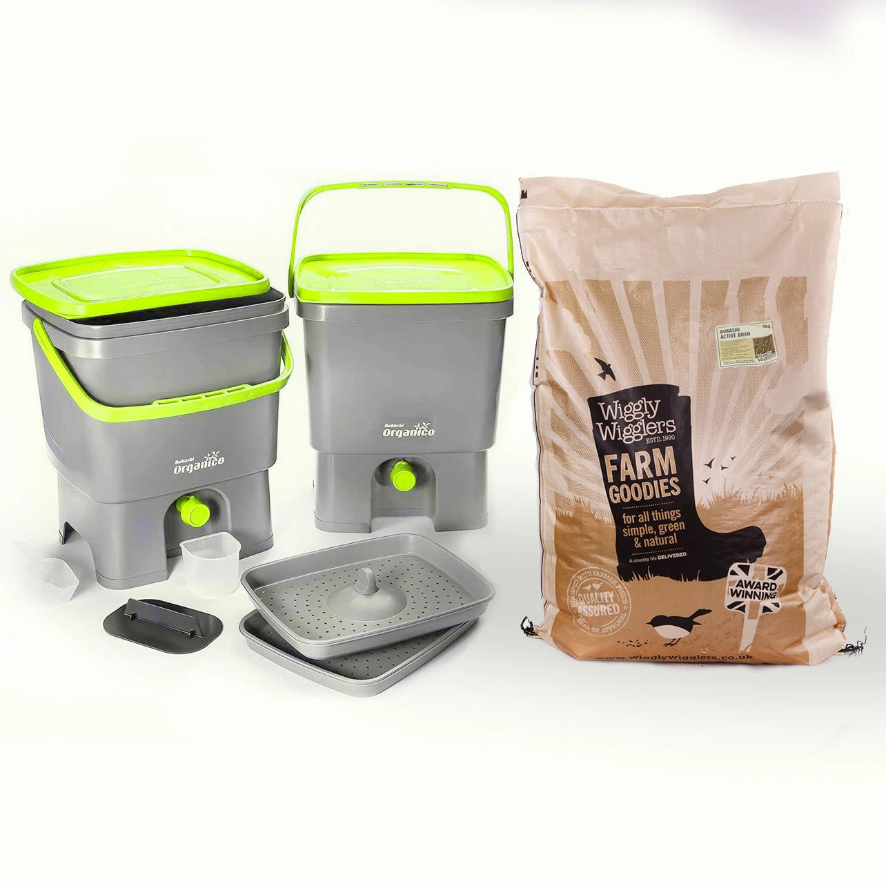 Bokashi Organko One Kitchen Composter Value Pack - Image 2