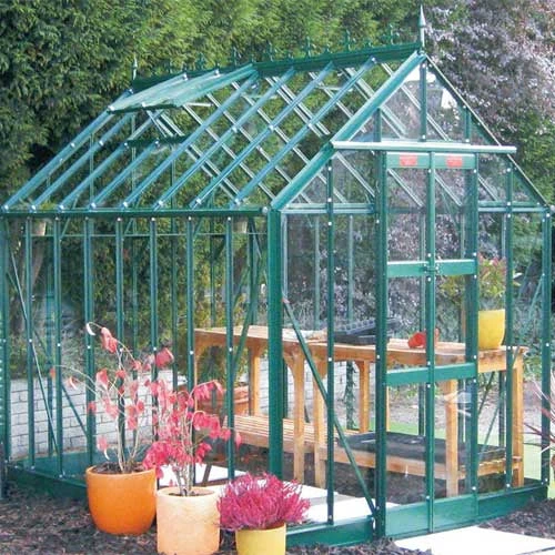 Elite Thyme 6'3" Wide Greenhouse Glass To Ground