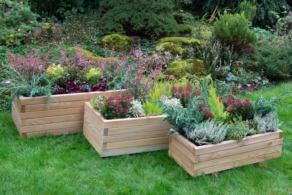 Durham Rectangular Planter Set - Image 3