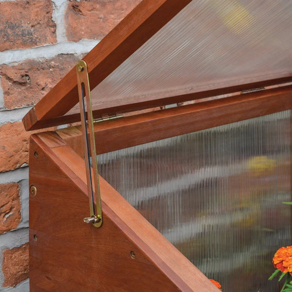 Rowlinson Hardwood Mini Greenhouse - Image 3