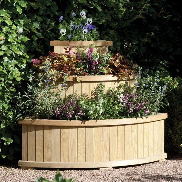 Rowlinson Marberry Corner Cascade Planter
