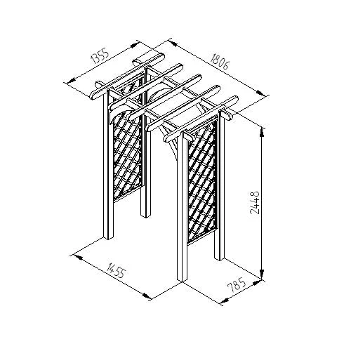Ultima Pergola Arch - Image 2