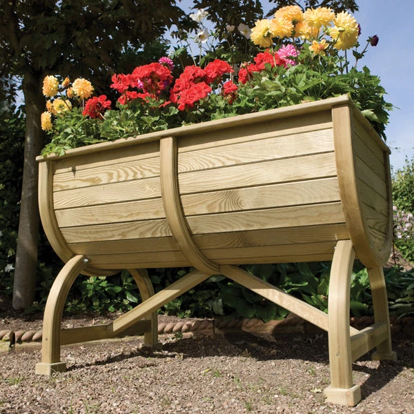 Rowlinson Marberry Barrel Planter - Image 2
